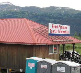 Kleiner Bahnhof auf der Strecke