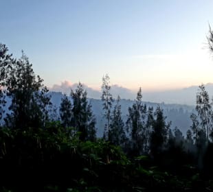 Sonnenuntergang am Bromo