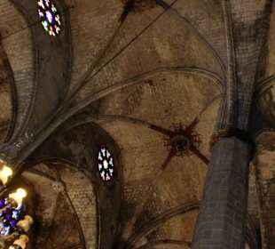 Decke der Santa Maria del Mar