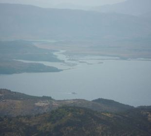 Ausblick vom Pantokrator (höchster Berg Korfus)