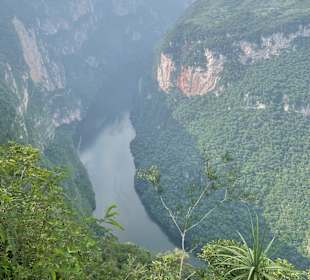 Blick auf die Sumidero-Schlucht