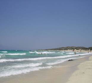 Strand der Insel Chrissi