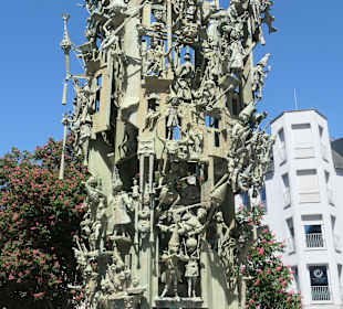 Der Mainzer Fastnachtsbrunnen von 1967