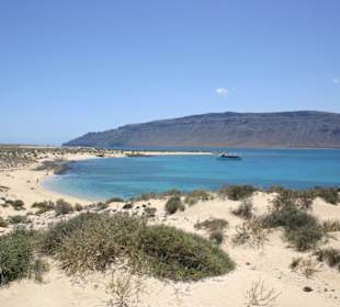 Überblick von einer der Dünen aus