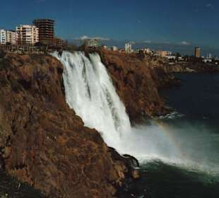 Der Wasserfall bei Antalya/Lara