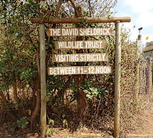 Eingang zum Elefantenwaisenhaus