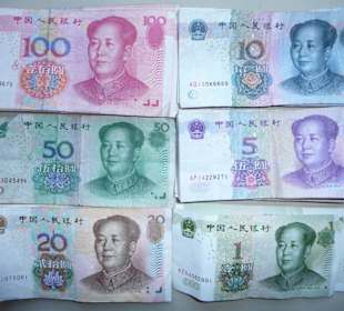 Mao auf jedem Geldschein