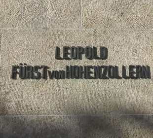 Denkmal Leopold Fürst von Hohenzollern