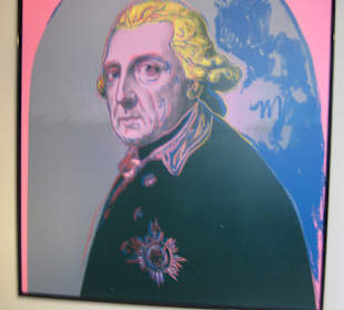 Modernes Bild vom alten Fritz