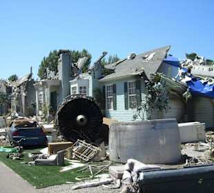 Simulierter Flugzeugabsturz Universal Studios