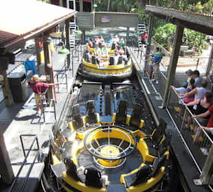 Eine von vielen Wasserbahnen