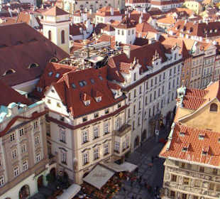 Blick vom Rathausturm