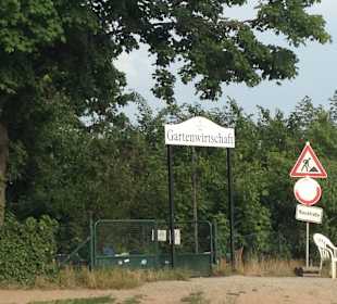 Eingang am Rheindeich