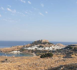 Wandern Lindos