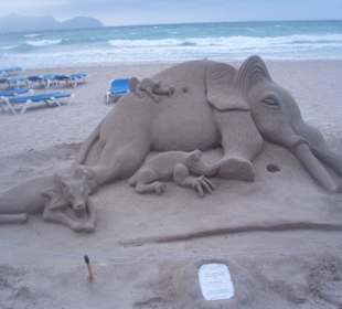 Sandskulpturen