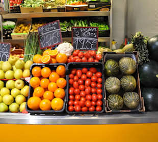 Obst- und Gemüsestand