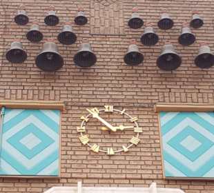 Das Glockenspielhaus am Dorstener Marktplatz