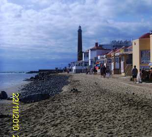 Strandsituation Maspalomas Gran Canaria