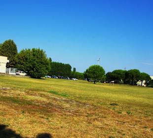 Hier kann dann später auch geparkt werden