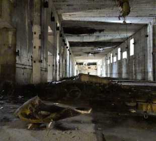 Eindrücke aus den Hallen im Bunker Valentin