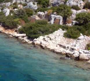 Kekova - versunkene Stadt im Mittelmeer