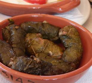 Gefüllte Weinblätter