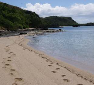 Strandimpression auf Yaqeta Island