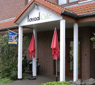 Eingang zum Cafe