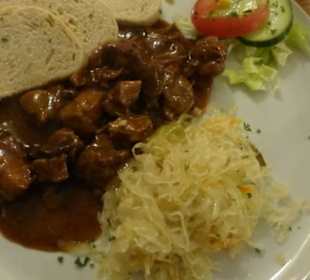 Lecker Abendessen im Gambrinus