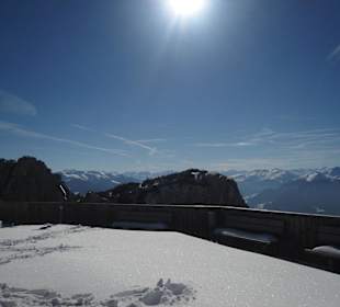 Bergstation auf dem Sonnwendjoch