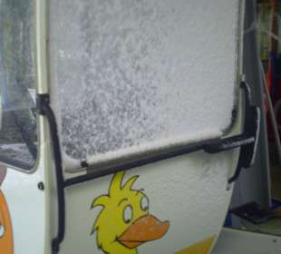 Kurzer Schneeschauer