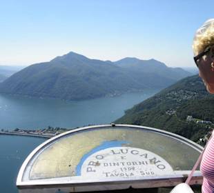 Assicht vom San Salvatore (Lugano)