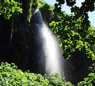 Die Wasserfälle der Anse des Cascades