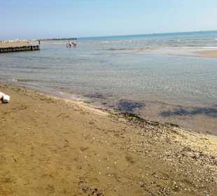Strand in Bibione Juni 2012