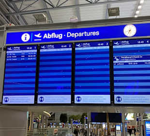 Flughafen DUS während Corona