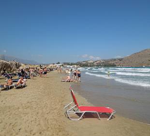 Strand Richtung Georgioupoli