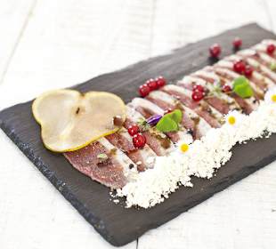 Carpaccio z gęsi