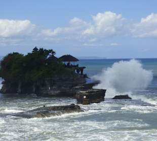 Wassertempel bei Flut