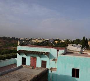 Widok z dachu synagogi