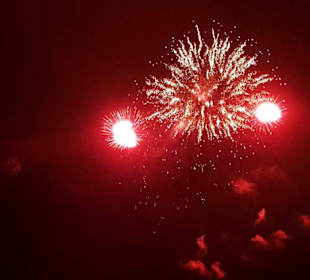 Das Eröffnungsfeuerwerk, einfach Klasse