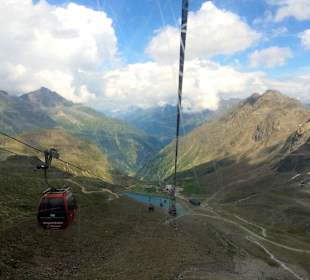 Gondel zum Stubaigletscher