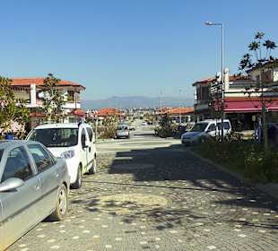 Wunderschön der Blick auf die Berge