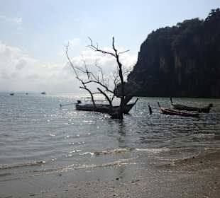 Railay East bei einsetzender Flut