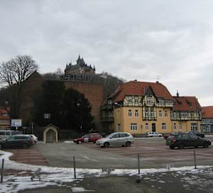 Wernigerode -Blick zum  Schloss