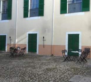 Innenhöfe - Patio mit Springbrunnen