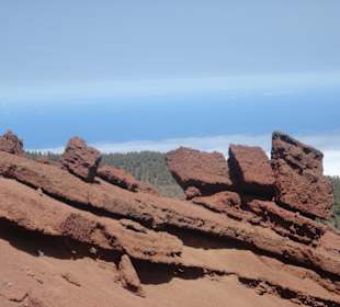 Auf der Fahrt zum Roque de los Muchachos