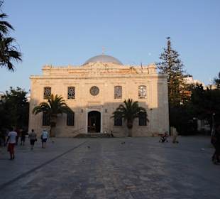 Shoppen und Essen in Altstadt Heraklion