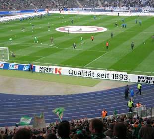 Spiel Hertha BSC gegen Werder Bremen