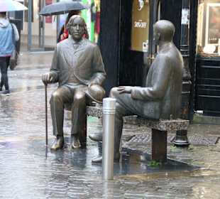 Denkmal Oscar Wilde & Eduard Vilde