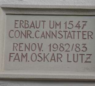 Haus des Hr. Cannstatter